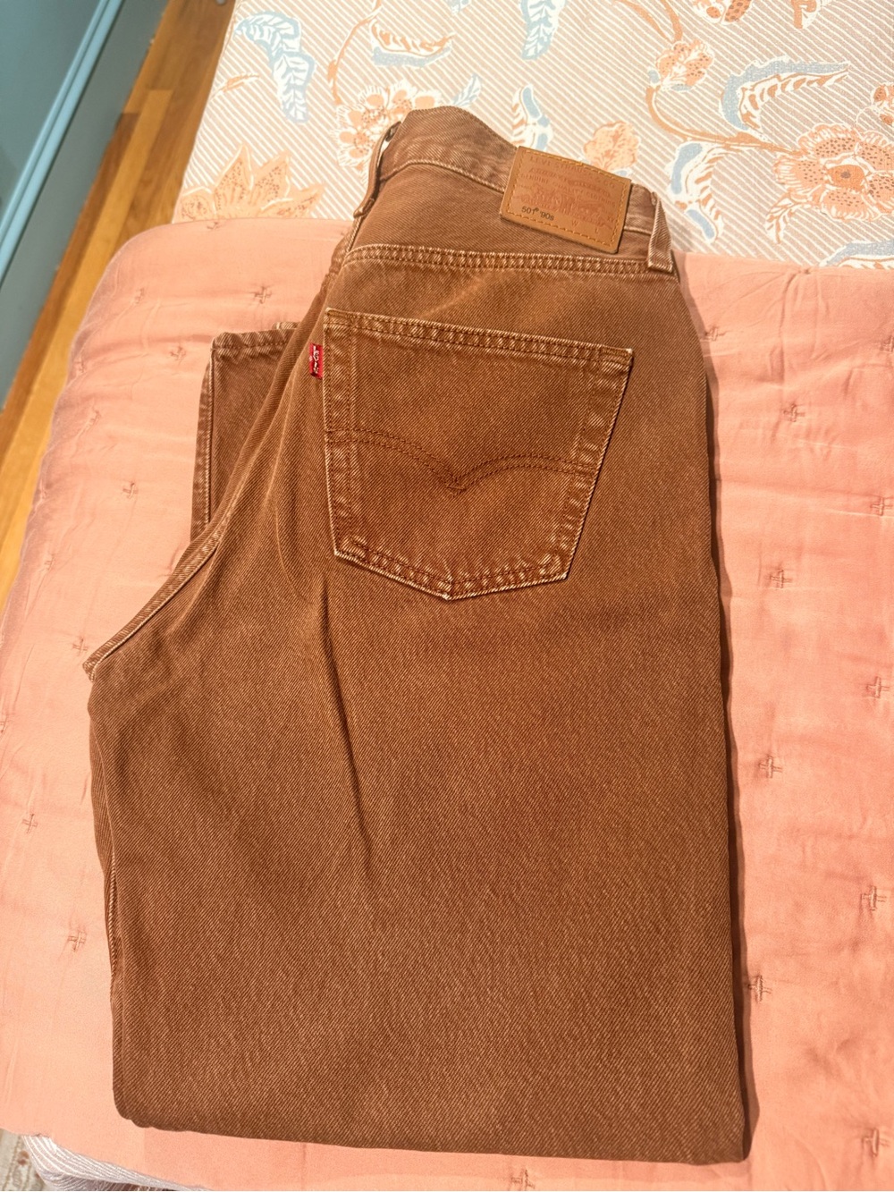 Levi's women’s 501 90’s ankle Jean Brown
